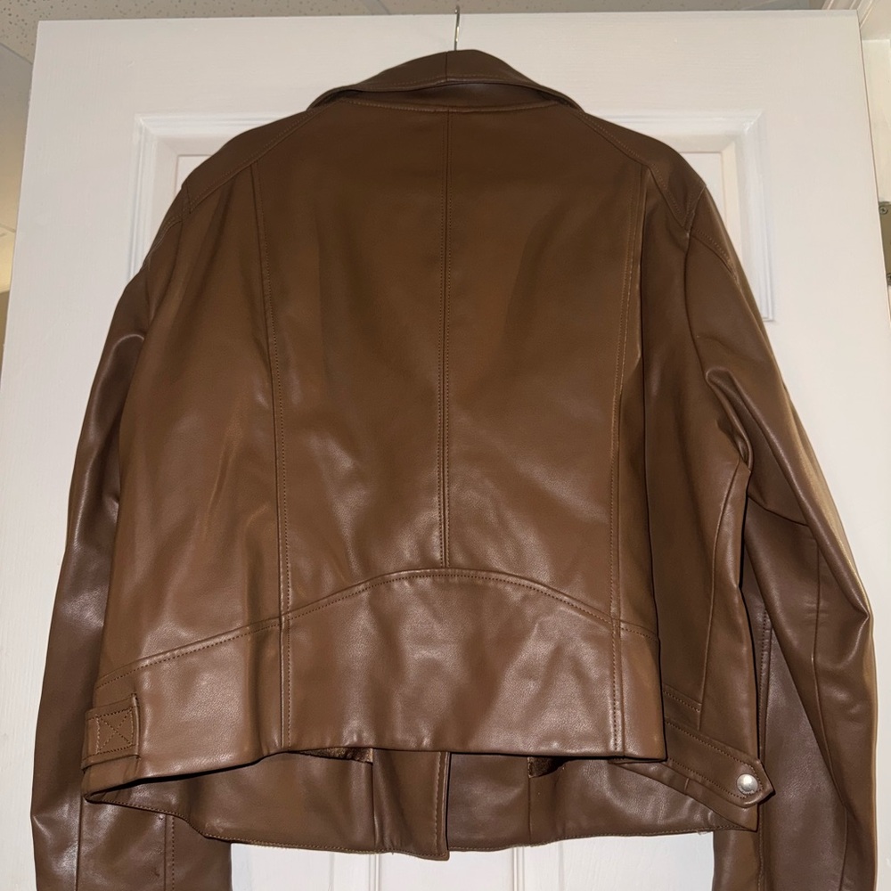 Blank NYC Tan Faux Leather Jacket - Picture 6 of 8